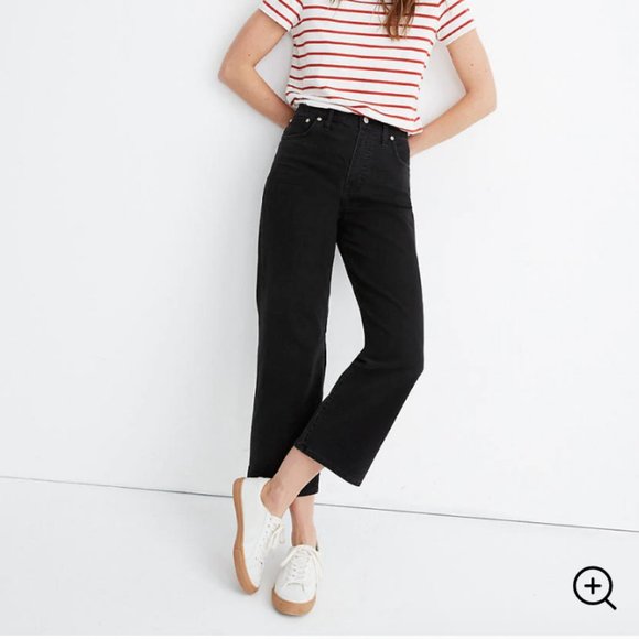 Madewell Denim - ⭐️HP⭐️NWT Madewell Slim Wide-Leg Jeans Lunar Wash